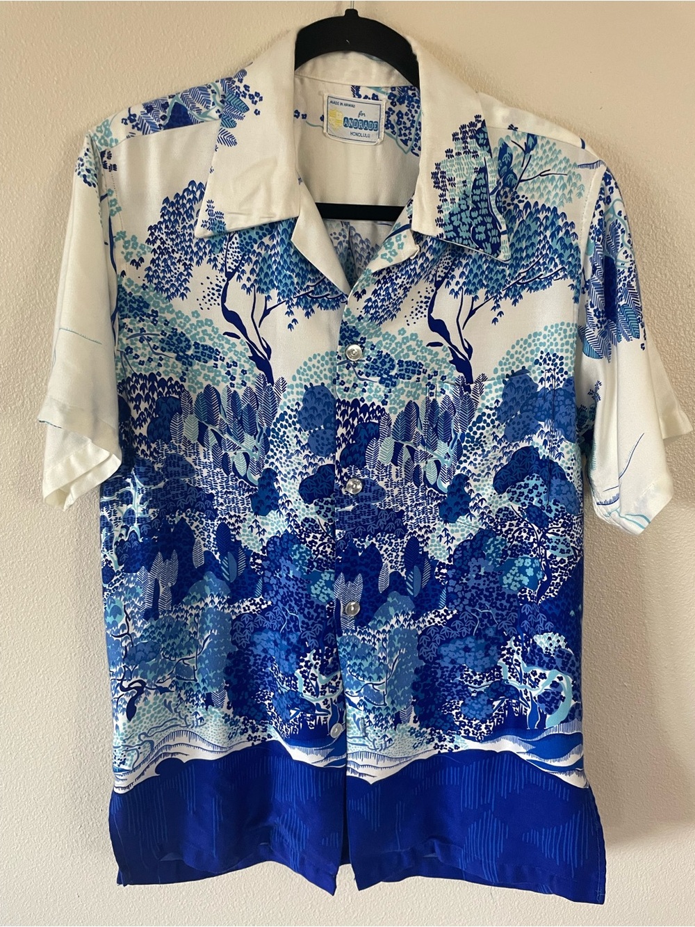 Andrade Vintage Mens Hawaiian Shirt